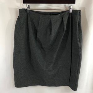 Banana Republic Gray Knit Skirt